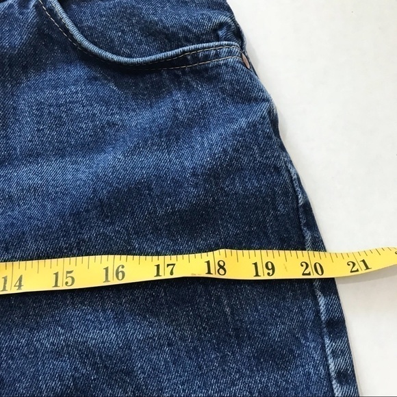 Vintage High Rise Mom Jeans Dark Wash 16p - Picture 8 of 8